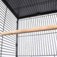 Bird Cage Aviary - 18in L x 14in W x 39in H Large Bird Enclosure