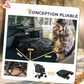 Dog Stroller with 4 Swivel Wheels Pet Stroller for Small Dogs and Puppies