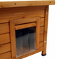 Wooden Cat House Indoor Outdoor Pet Shelter for Cats