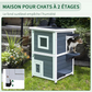 Weatherproof Outdoor Cat House Durable Shelter for Cats