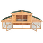 Hamster Cage Small Rodents Wooden Hutch 89 x 30 x 37.6 Inch