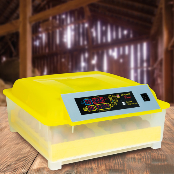 Automatic Egg Incubator 48 Egg Capacity Intelligent Self-Operating Hatcher