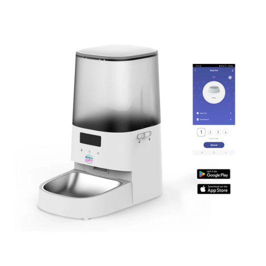 Smart Pet Food Dispenser Automatic Dog and Cat Kibble Feeder