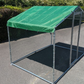 Chicken Coop Run - 6 Sq Ft 38mm Wire Mesh 2x3x7.4 ft Galvanized Steel