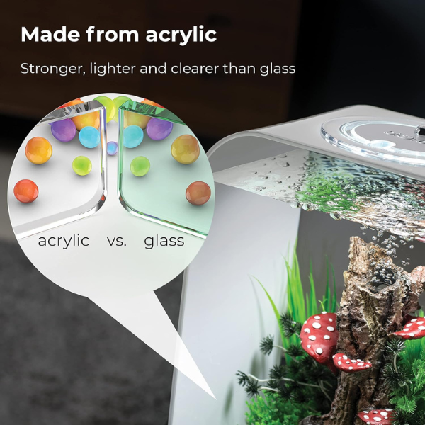 LED Aquarium Light Modern Design Black