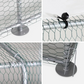 12 sq ft Chicken Coop Run 4x3 ft Galvanized Steel Wire Mesh Poultry Pen Enclosure