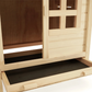 Elevated Wooden Chicken Coop with Nesting Box