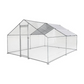 12 sq ft Chicken Coop Run 4x3 ft Galvanized Steel Wire Mesh Poultry Pen Enclosure