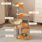 Cat Tree Tower with Sisal Scratching Post - Cat Condo and Climbing Furniture