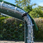 Chicken Coop Run - 6 Sq Ft 38mm Wire Mesh 2x3x7.4 ft Galvanized Steel