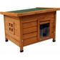 Wooden Cat House Indoor Outdoor Pet Shelter for Cats