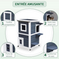 Weatherproof Outdoor Cat House Durable Shelter for Cats