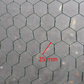 Chicken Run Coop - 344 Sq Ft 8x4x9 ft Galvanized Steel Wire Mesh 1.5 Inch Mesh Size
