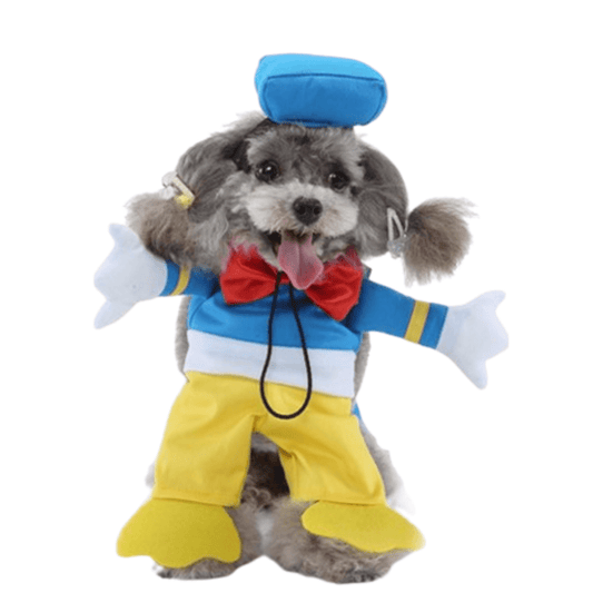 Donald Pet Costume for Cats and Dogs Funny Animal Outfit