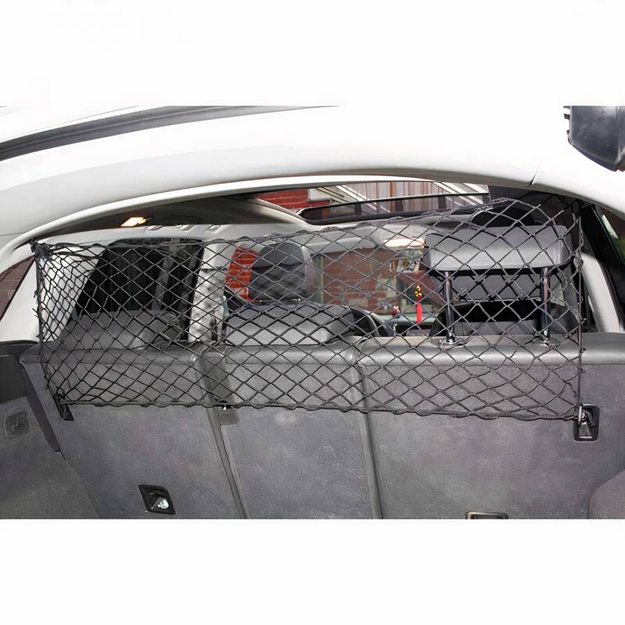 Car Seat Extender Net for Dogs Pet Travel Barrier Mesh Divider