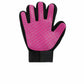 Dog Grooming and Massage Glove for Shedding and Bathing