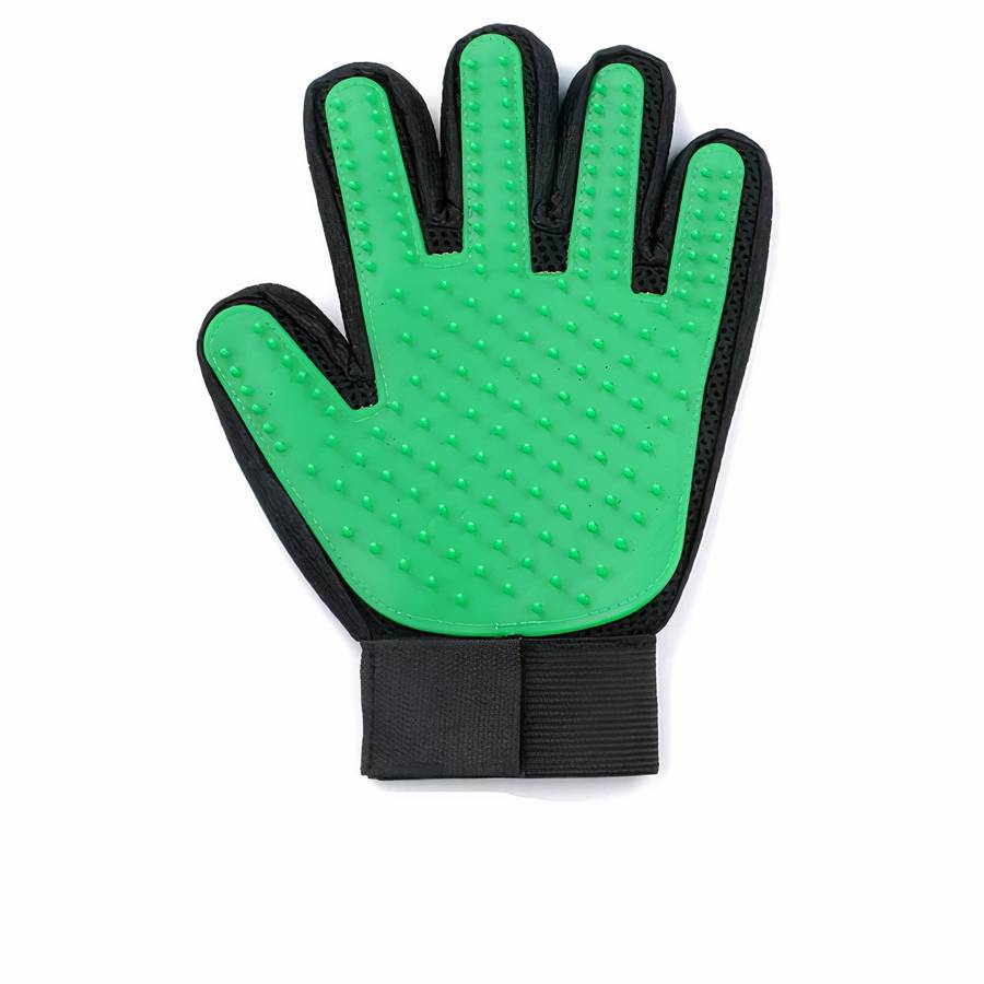 Dog Grooming and Massage Glove for Shedding and Bathing