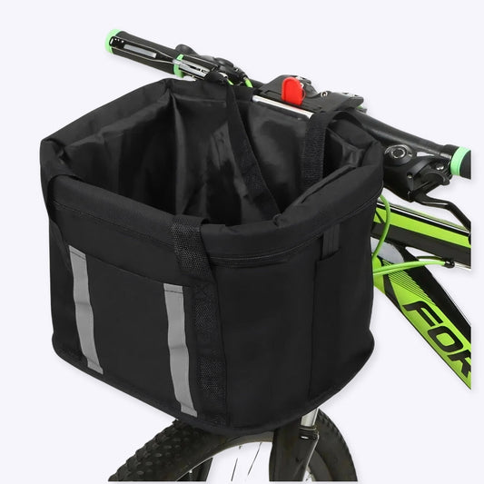 Dog Bike Basket Front Handlebar Pet Carrier Durable Adjustable