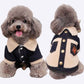 Denim Winter Coat for Dogs Warm Pet Jacket Small Medium Large Sizes