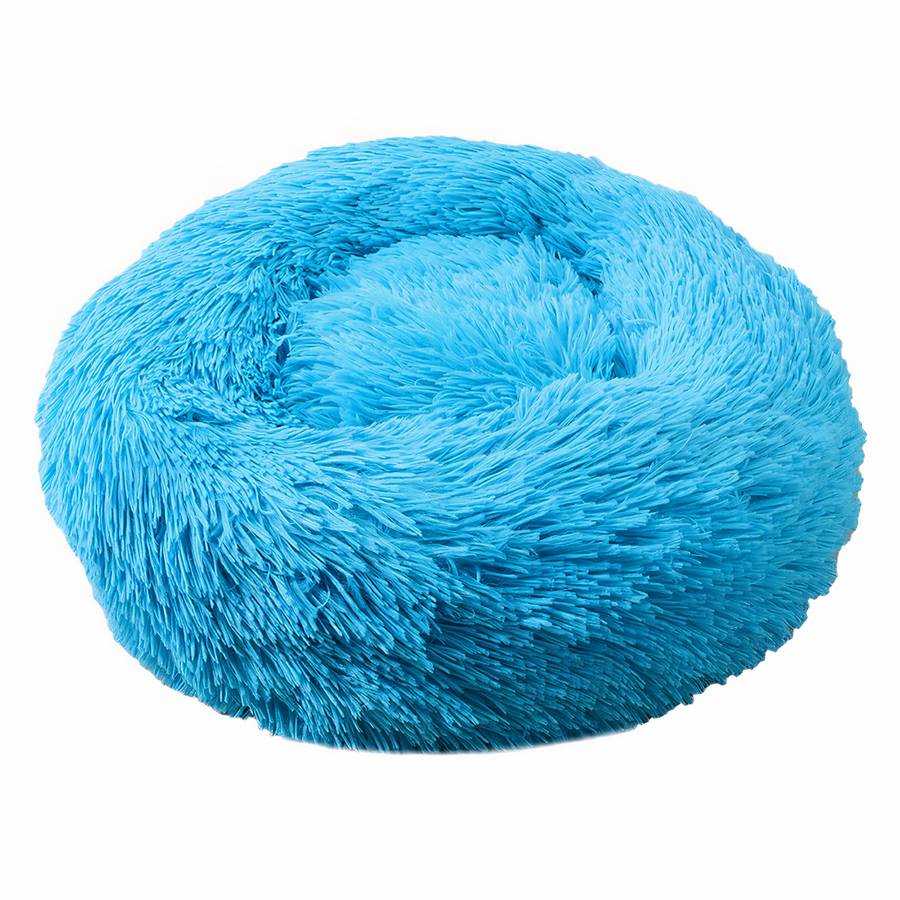 XXL Plush Round Dog Bed Cozy Soft Pet Basket