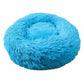 XXL Plush Round Dog Bed Cozy Soft Pet Basket