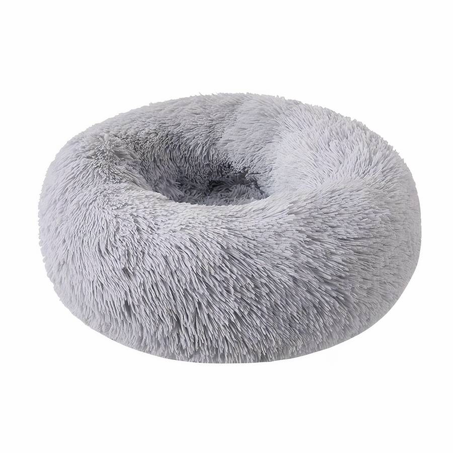 XXL Plush Round Dog Bed Cozy Soft Pet Basket