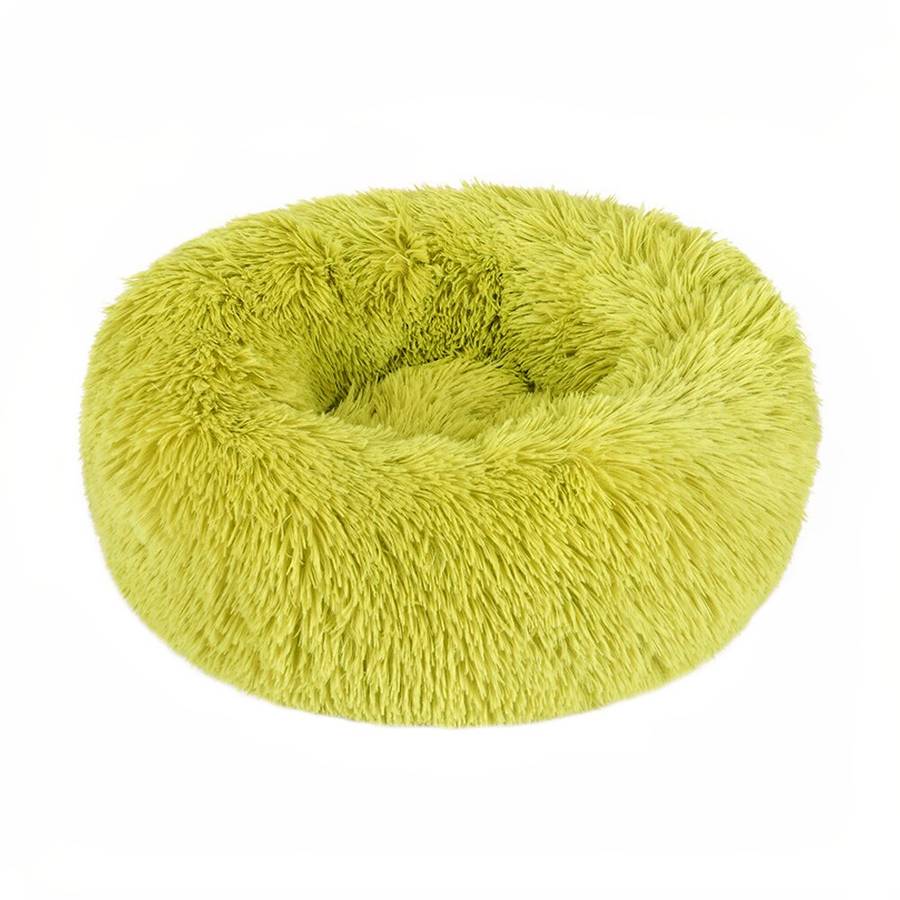 XXL Plush Round Dog Bed Cozy Soft Pet Basket