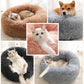 XXL Plush Round Dog Bed Cozy Soft Pet Basket