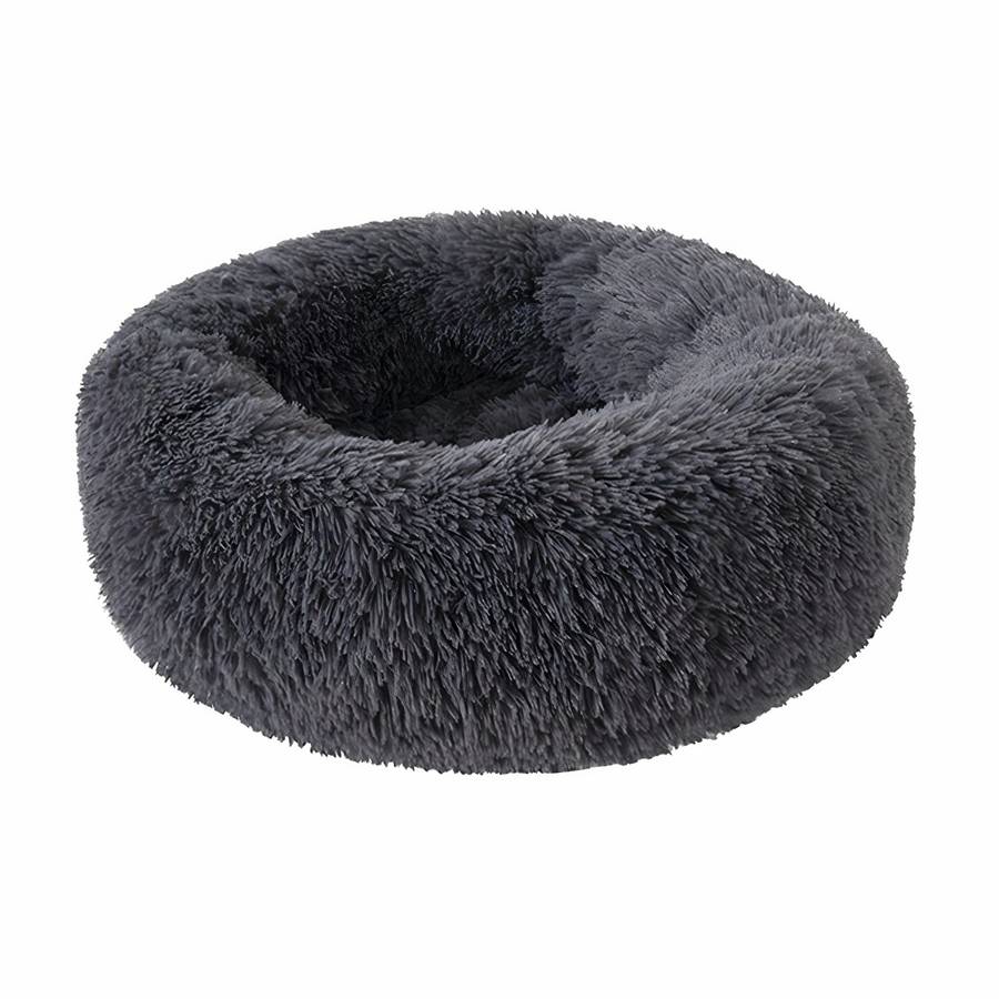 XXL Plush Round Dog Bed Cozy Soft Pet Basket