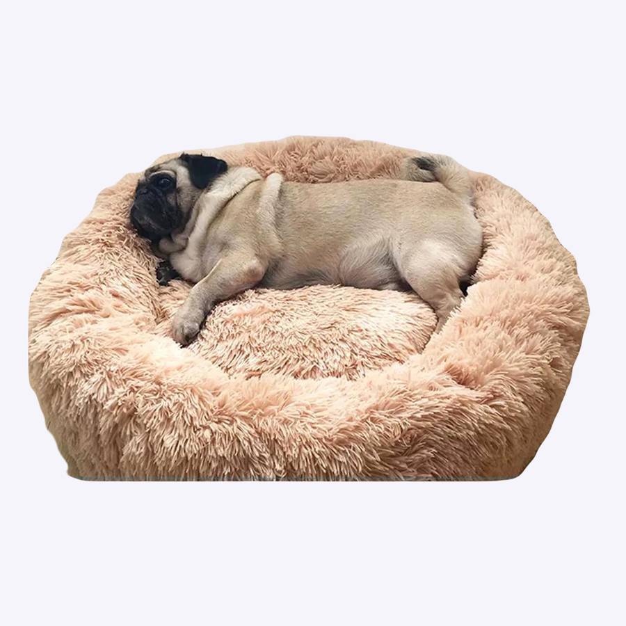 Super Soft Fleece Pet Bed Basket