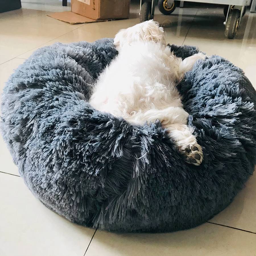 Super Soft Fleece Pet Bed Basket