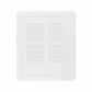 Plastic Dog Door Pet Flap for Small to Large Dogs Easy Installation Weatherproof