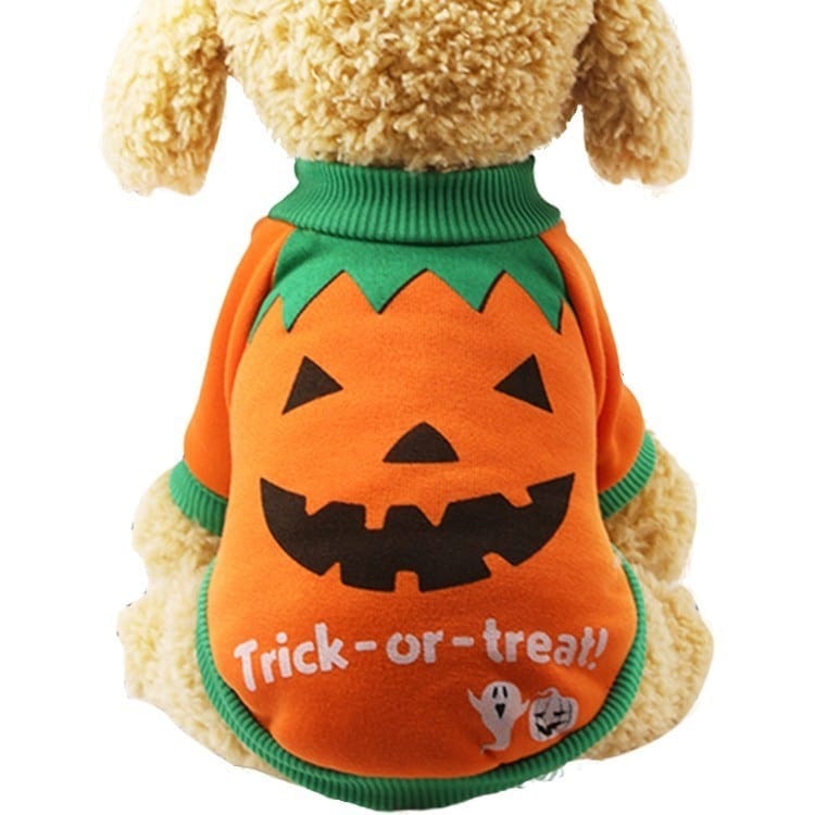 Halloween Dog Sweater Pull Over for Dogs Pet Costume