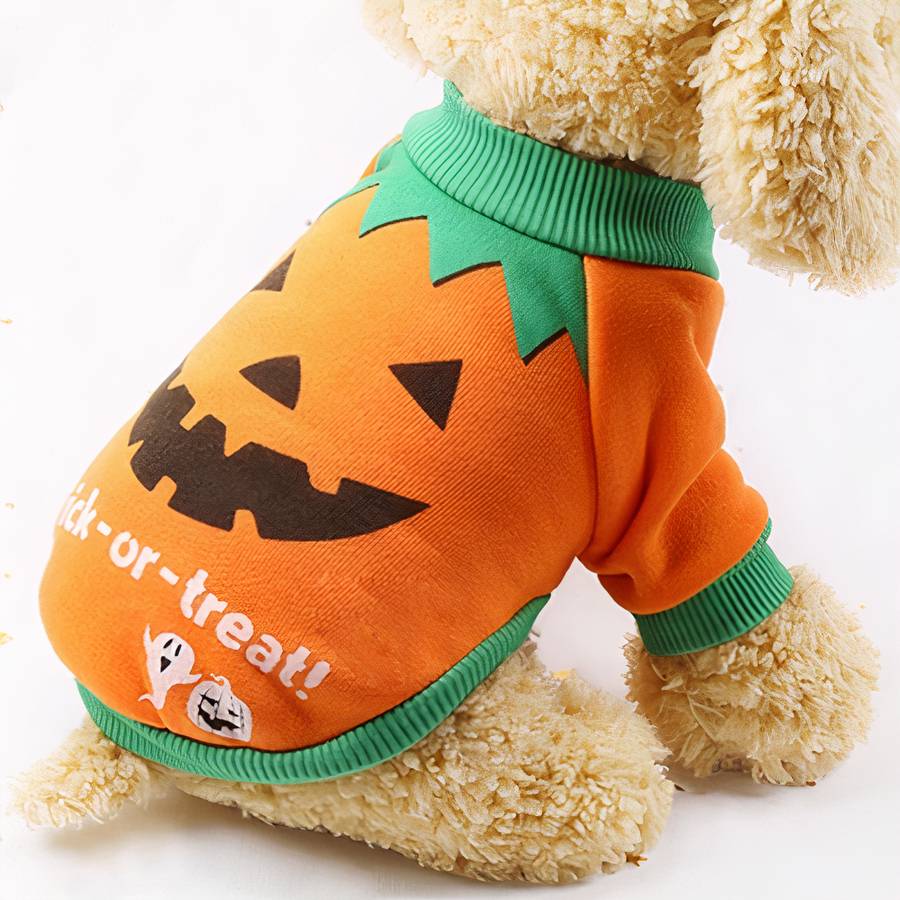 Halloween Dog Sweater Pull Over for Dogs Pet Costume