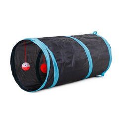 Cat Tunnel Interactive Play Toy Pet Hideaway for Cats Kitten