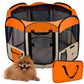 Foldable Octagon Dog Tent Portable Pet Shelter Outdoor Indoor Crate Canopy