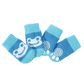 Dog Socks Blue Frog Pattern Pet Socks for Small Medium Dogs