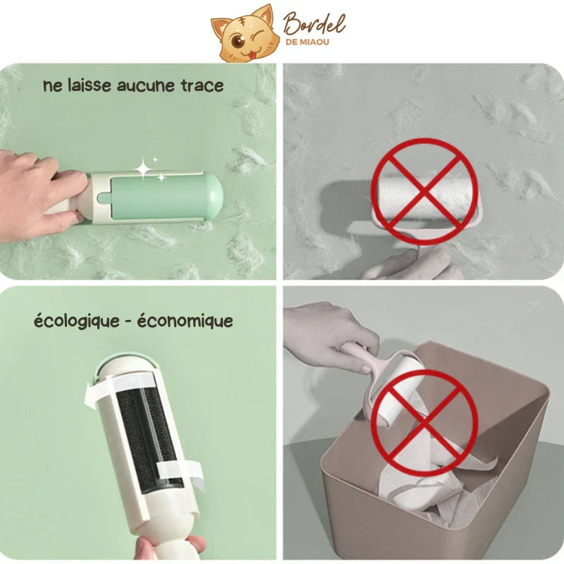 Pet Hair Remover Roller for Cat Hair Lint Remover Brush