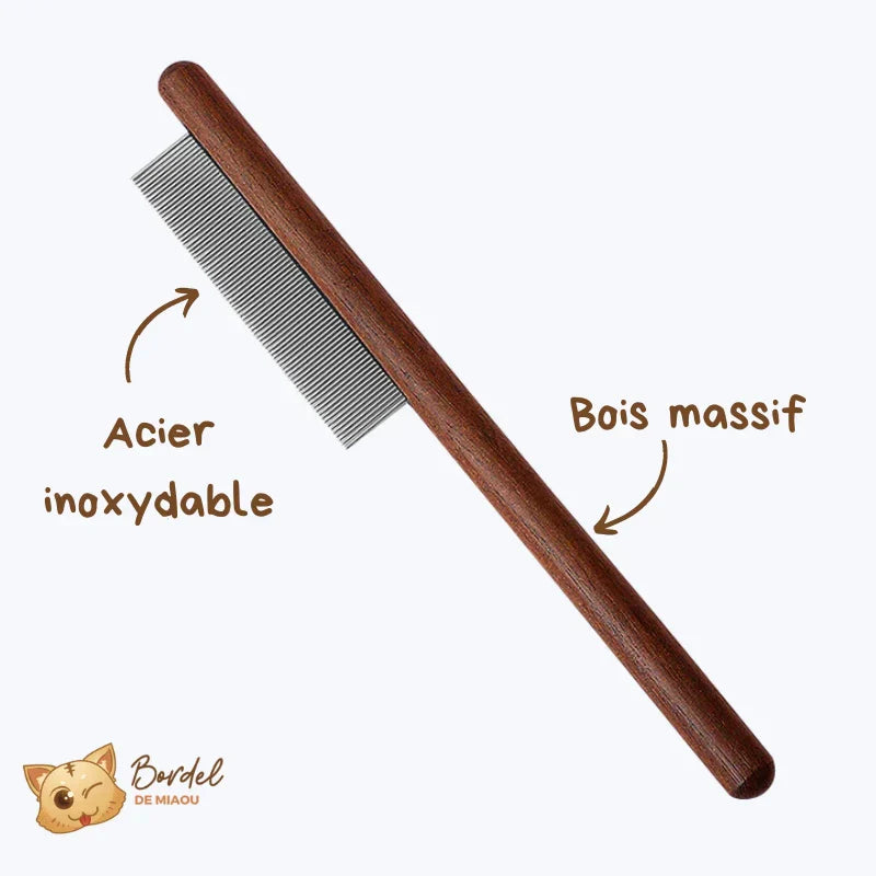 Cat Flea Removal Brush Natural Flea Comb for Cats and Kittens