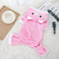 Cow Print Cat Onesie Costume with Hood Animal Pajamas for Kids and Adults