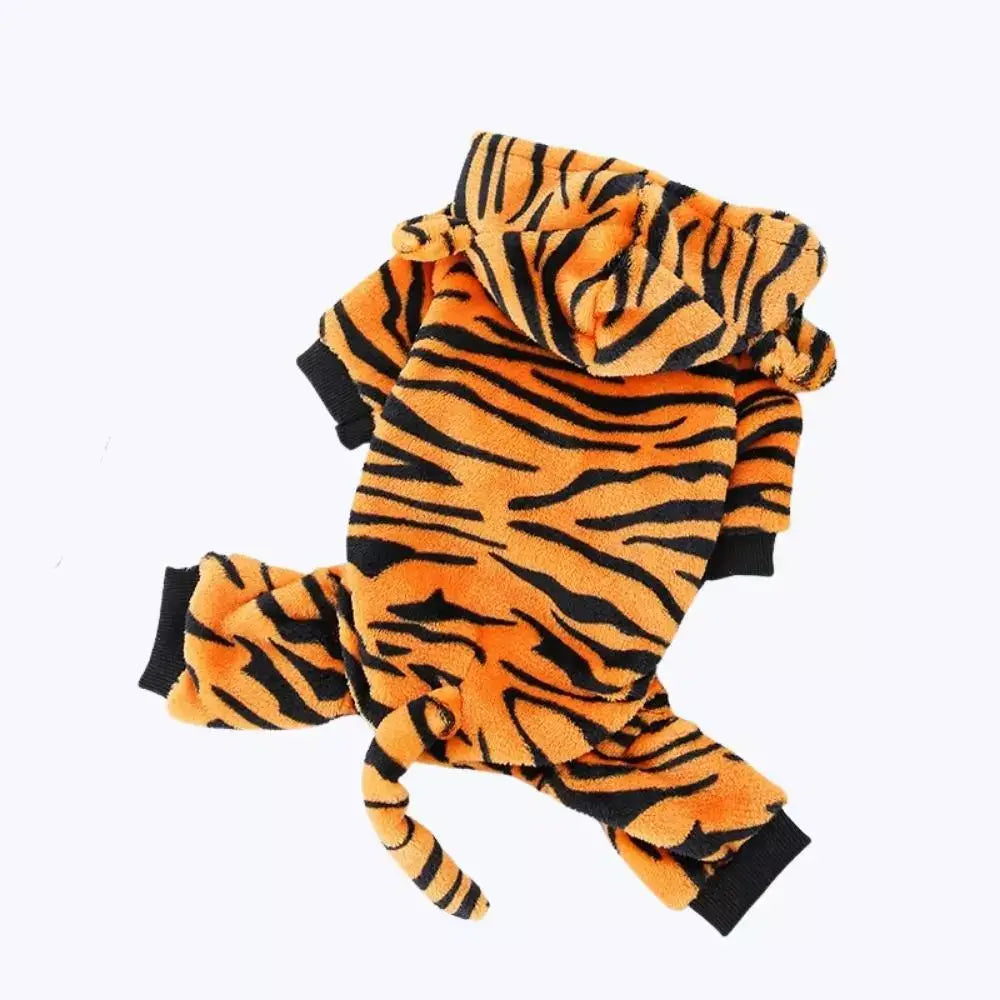 Dinosaur Hooded Cat Costume Kids Animal Pajamas