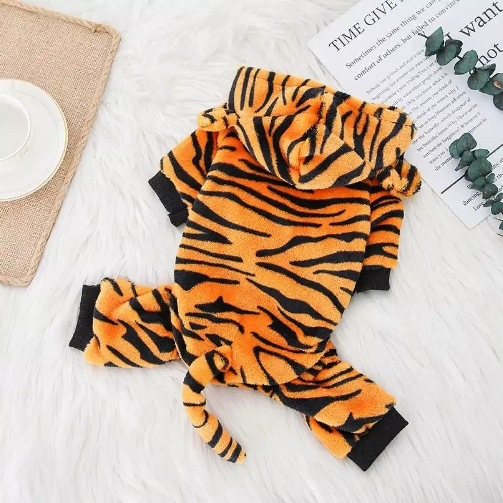Dinosaur Hooded Cat Costume Kids Animal Pajamas