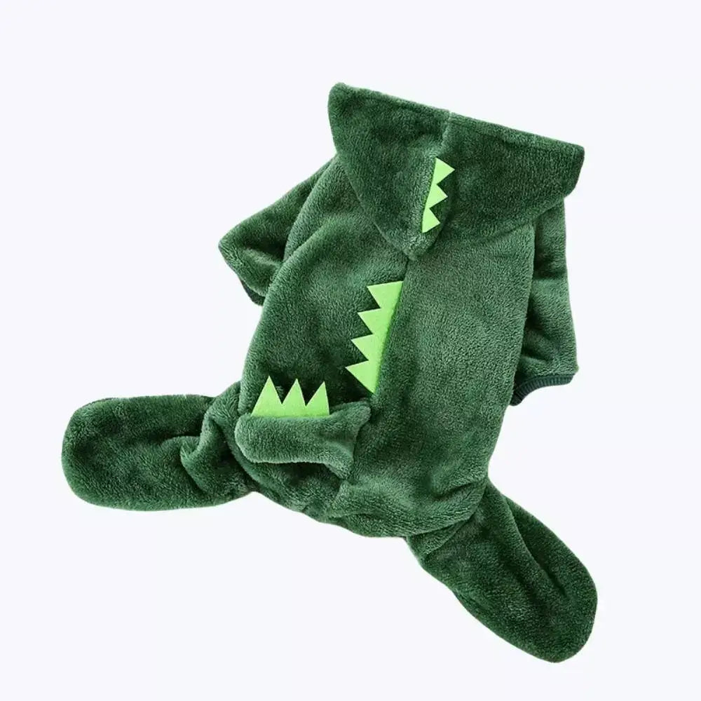 Dinosaur Hooded Cat Costume Kids Animal Pajamas