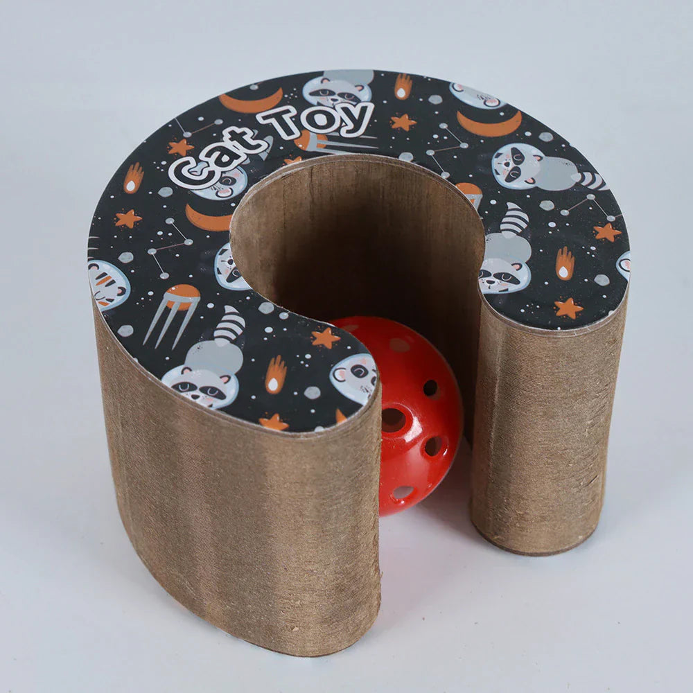 Cat Cardboard Scratcher Lounge Durable Cat Scratch Pad