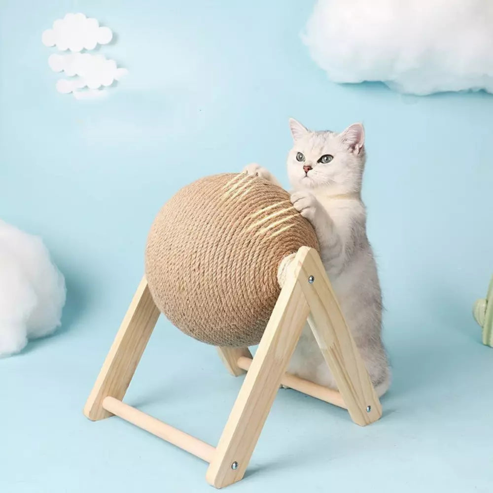 Cat Scratching Ball Toy Interactive Play for Cats and Kittens