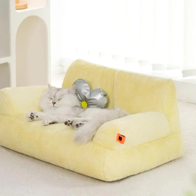 Cat Sofa Lounge Pet Couch Bed for Cats