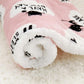 Cat Blanket Soft Cozy Pet Bed Cover