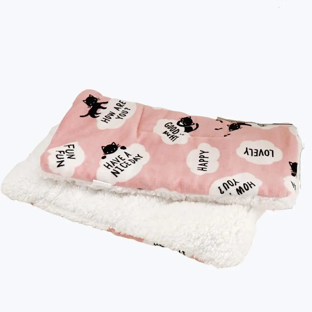 Cat Blanket Soft Cozy Pet Bed Cover