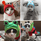 Animal Shaped Cat Hat Cute Pet Costume Accessory for Cats
