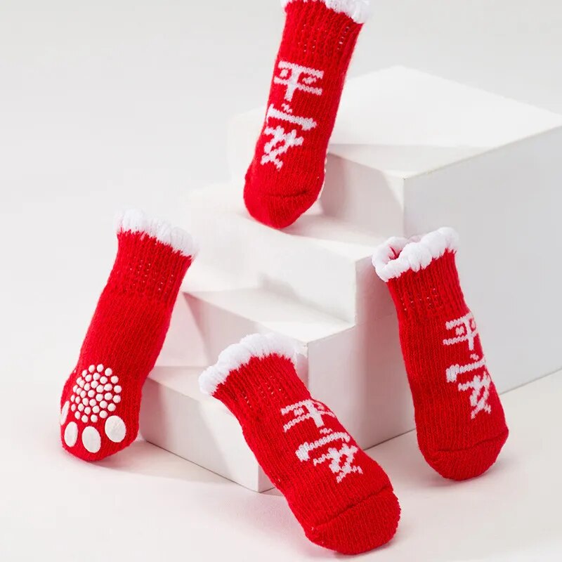 Dog Socks Japan Style Non Slip Pet Booties for Small Medium Large Dogs